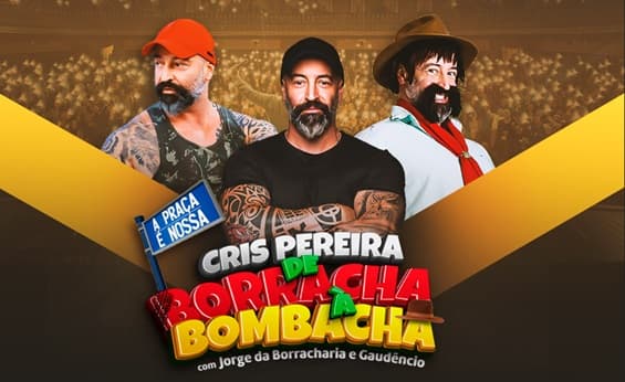 Comediante Cris Pereira apresenta show em Tubarão na próxima quinta-feira (25)