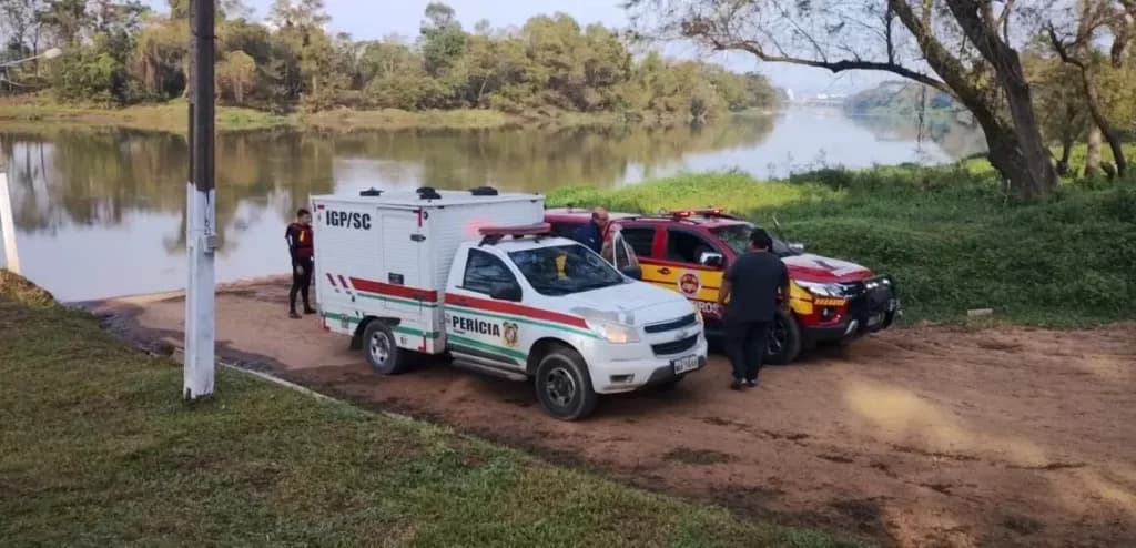 Corpo de homem desaparecido no rio Tubarão há seis dias é encontrado