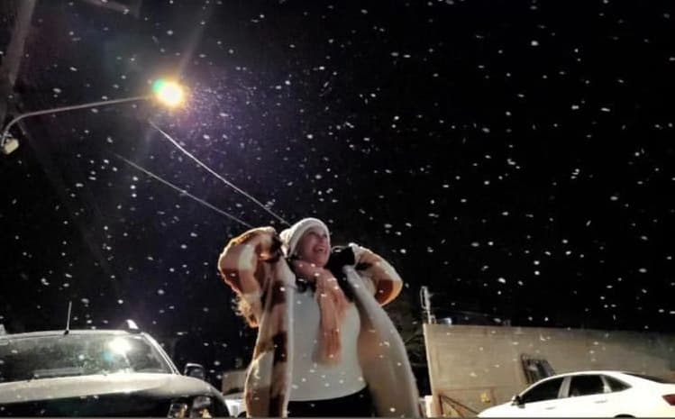 São Joaquim registra a primeira neve de 2024 em Santa Catarina