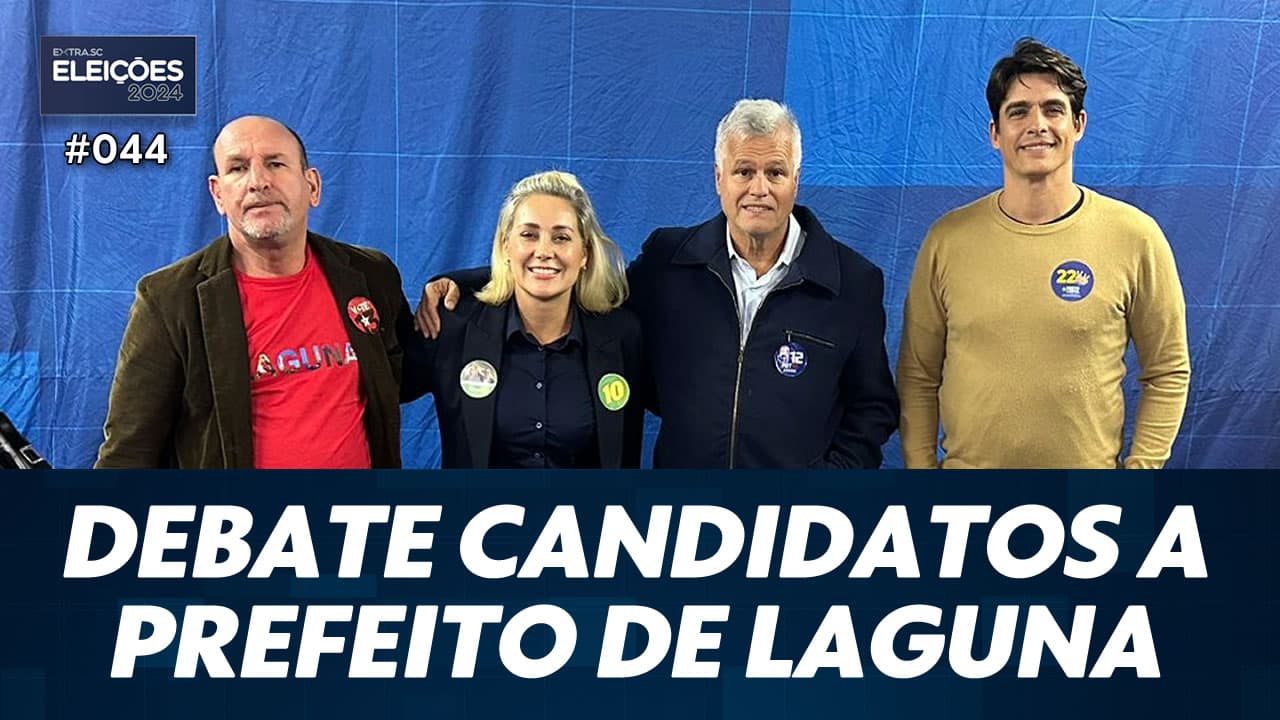 ASSISTA: Debate entre candidatos a prefeito de Laguna - Eleições #044
