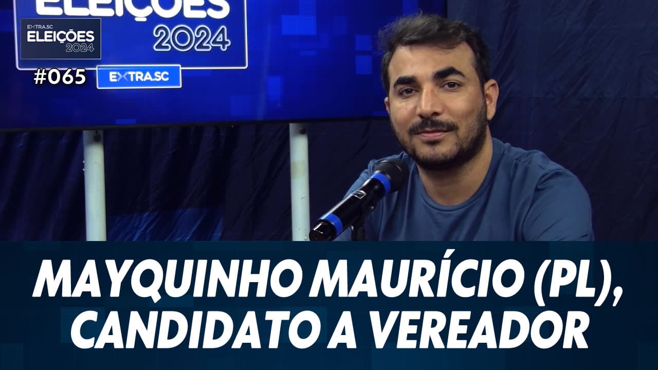 ASSISTA: Conheça Mayquinho Maurício (PL), candidato a vereador de Tubarão – Eleições #065