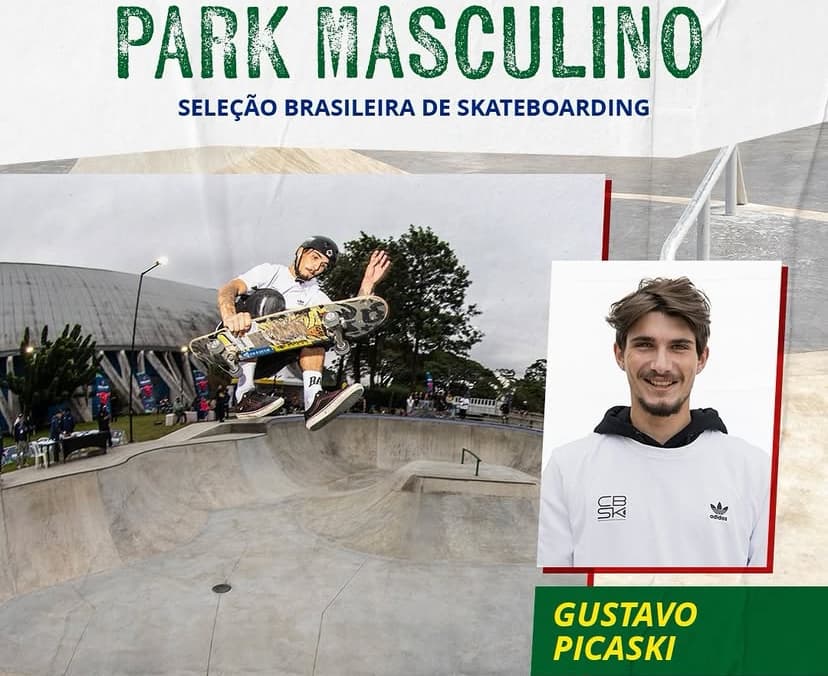 Skatista de Imbituba passa a integrar a seleção brasileira de skate