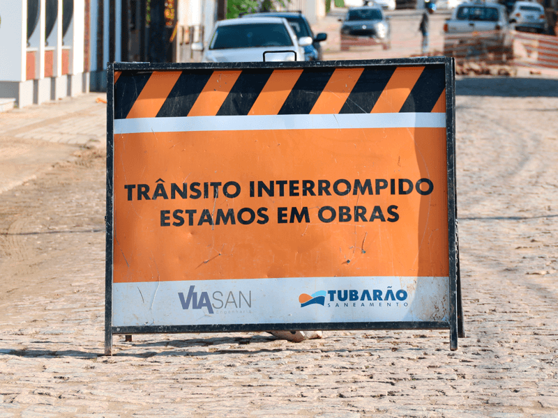 Moradores de Tubarão precisam aguardar liberação oficial antes das conexões à rede de esgoto