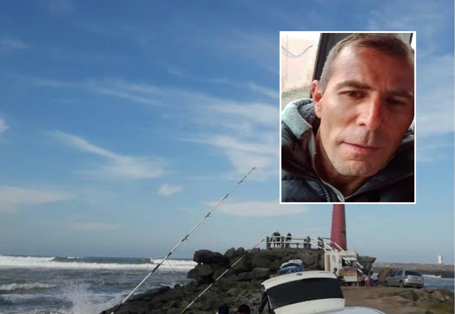 Homem morre afogado após tentar soltar tarrafa presa em pedra do Molhes