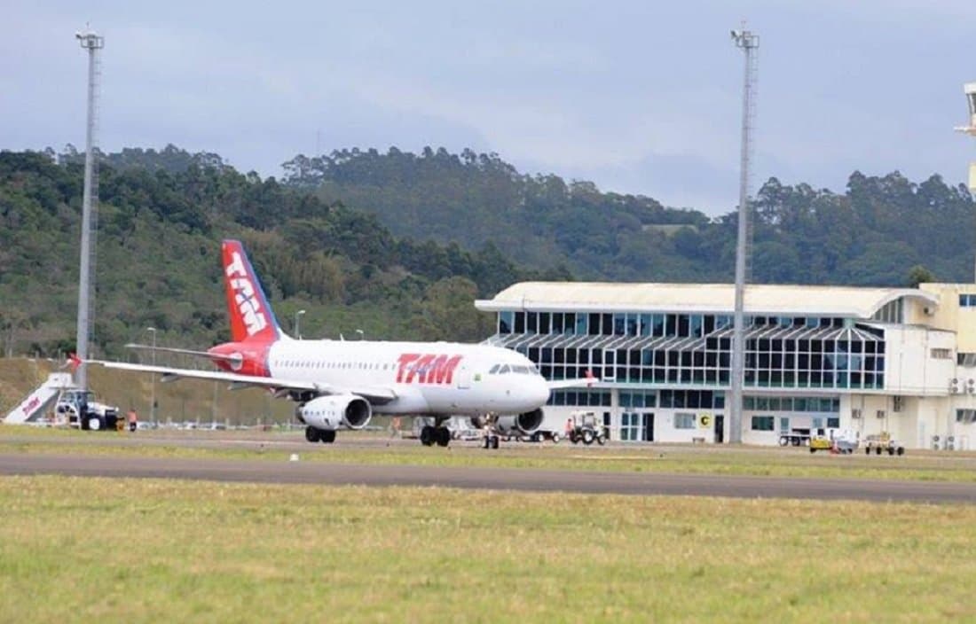 Aeroporto Regional poderá oferecer voos para Porto Alegre e Curitiba