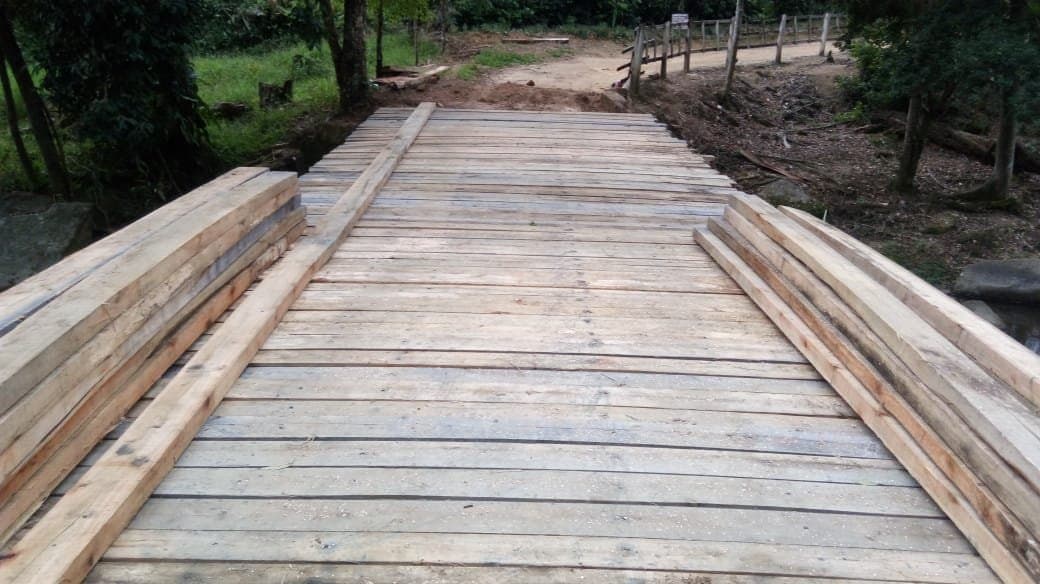 Ponte no interior do Sertão dos Corrêa é recuperada