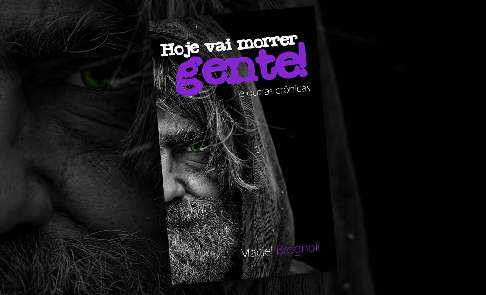 Tubaronense lança seu quinto livro, "Hoje vai morrer gente!"