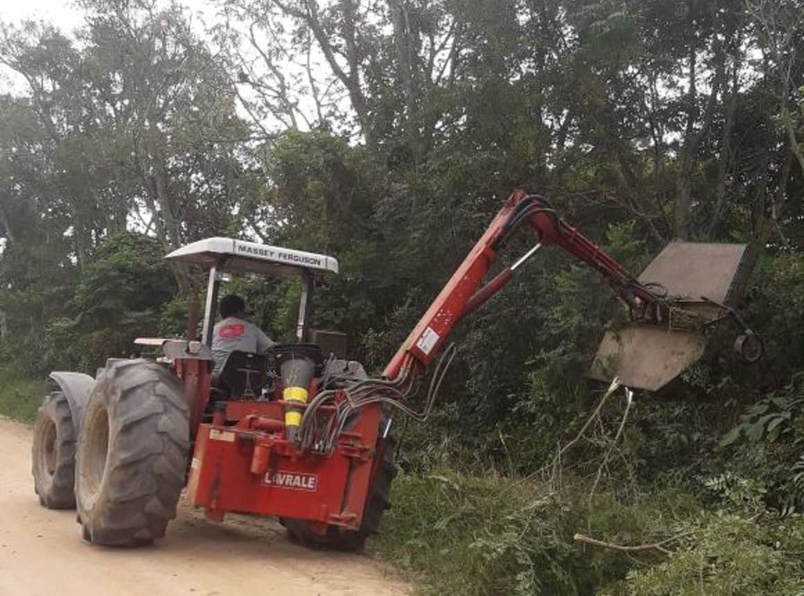 Rodovia Ageu Medeiros recebe trabalhos de conservação