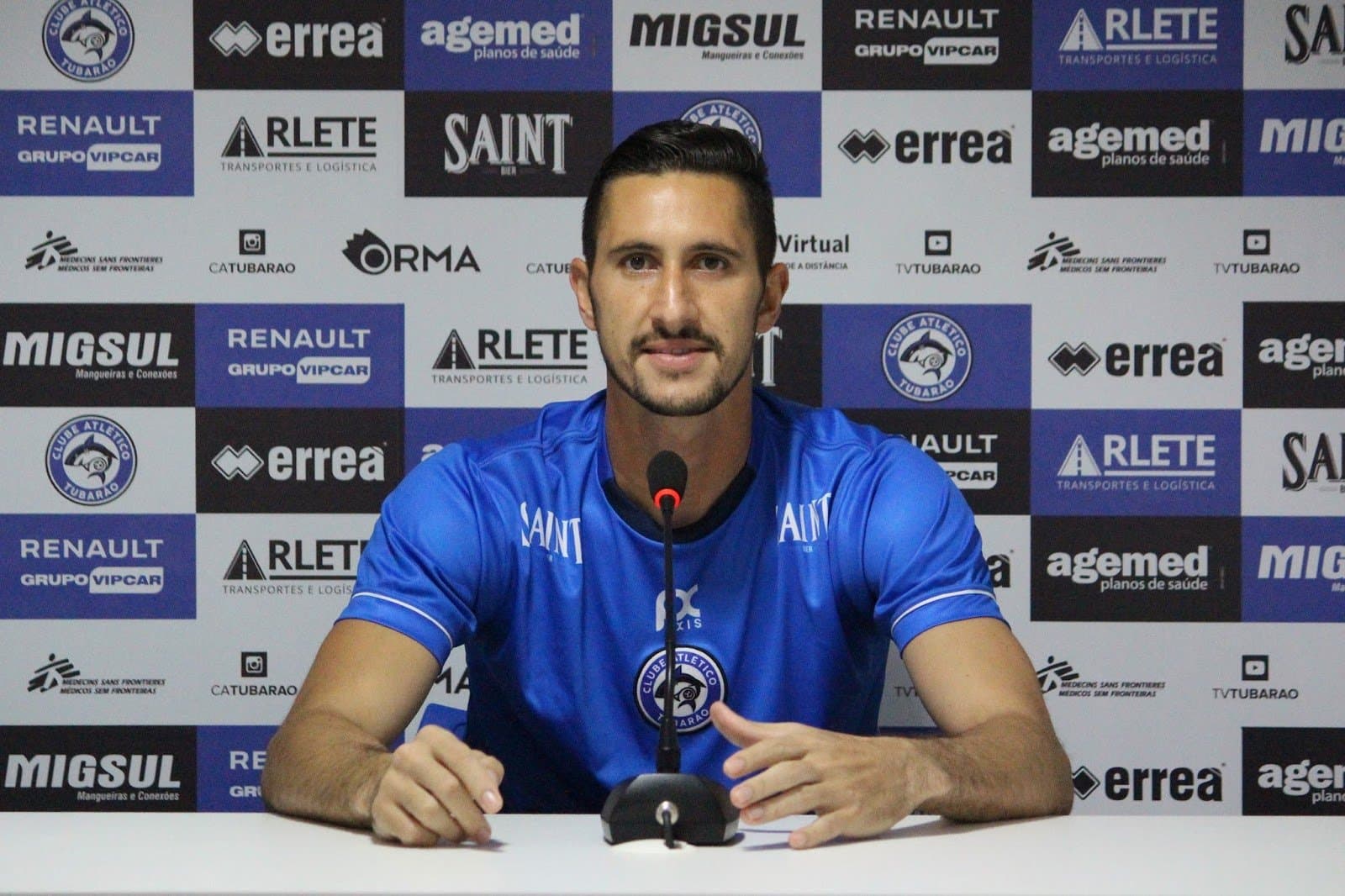 Goleiro Belliato está de volta ao Clube Atlético Tubarão