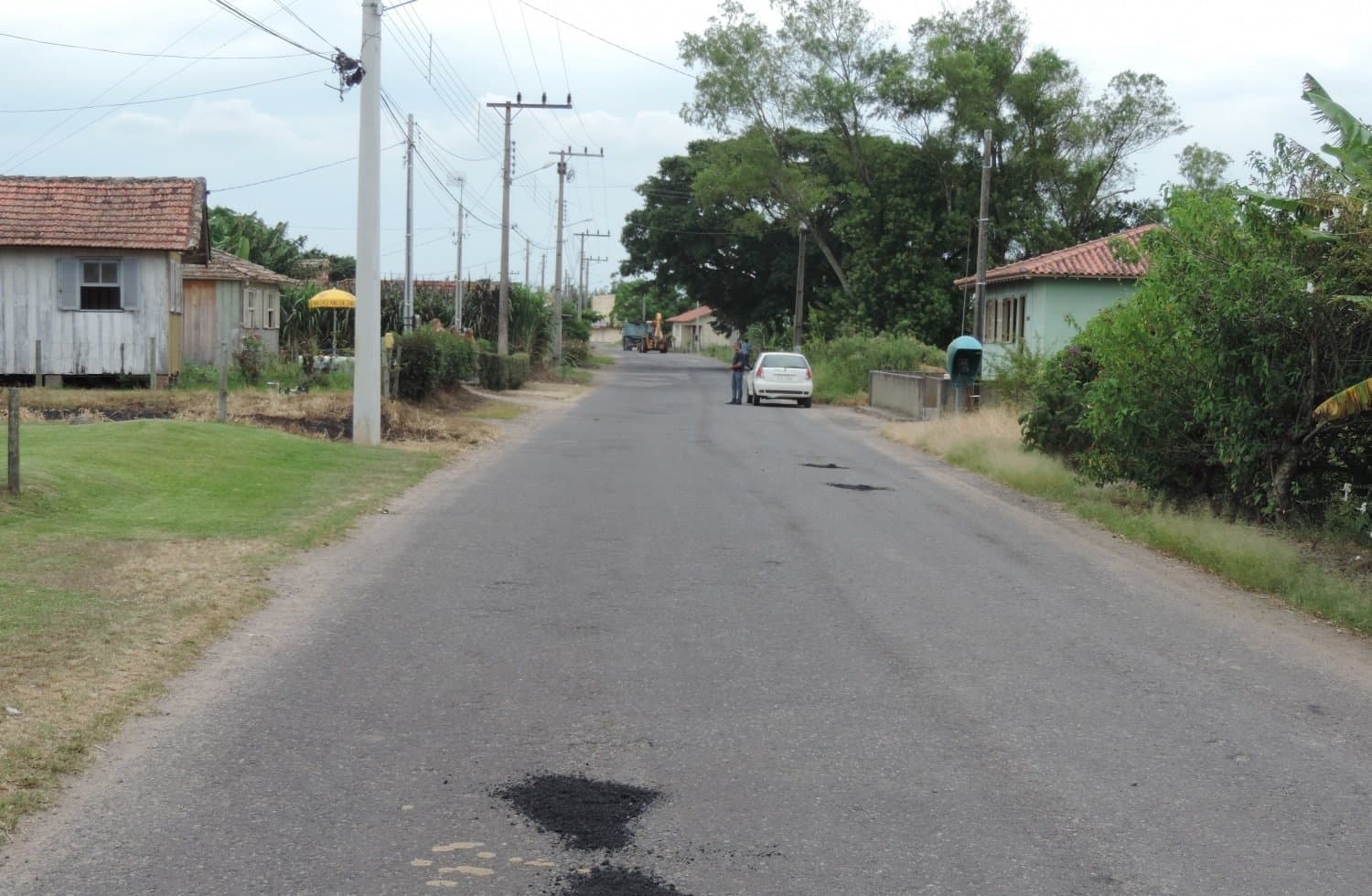 Obra no sistema de drenagem vai interromper a Estrada Geral da Madre no fim de semana