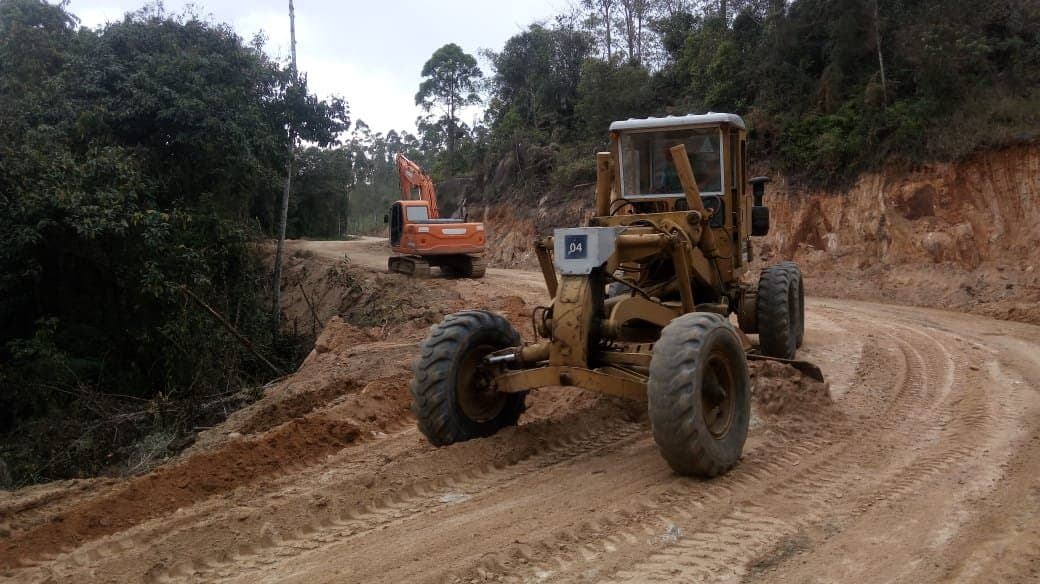 Estrada Geral de Barra do Norte recebe melhorias