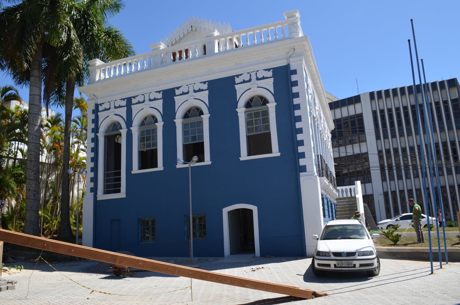 Reforma na Casa da Cidade deverá ser concluída nesta sexta-feira (30)