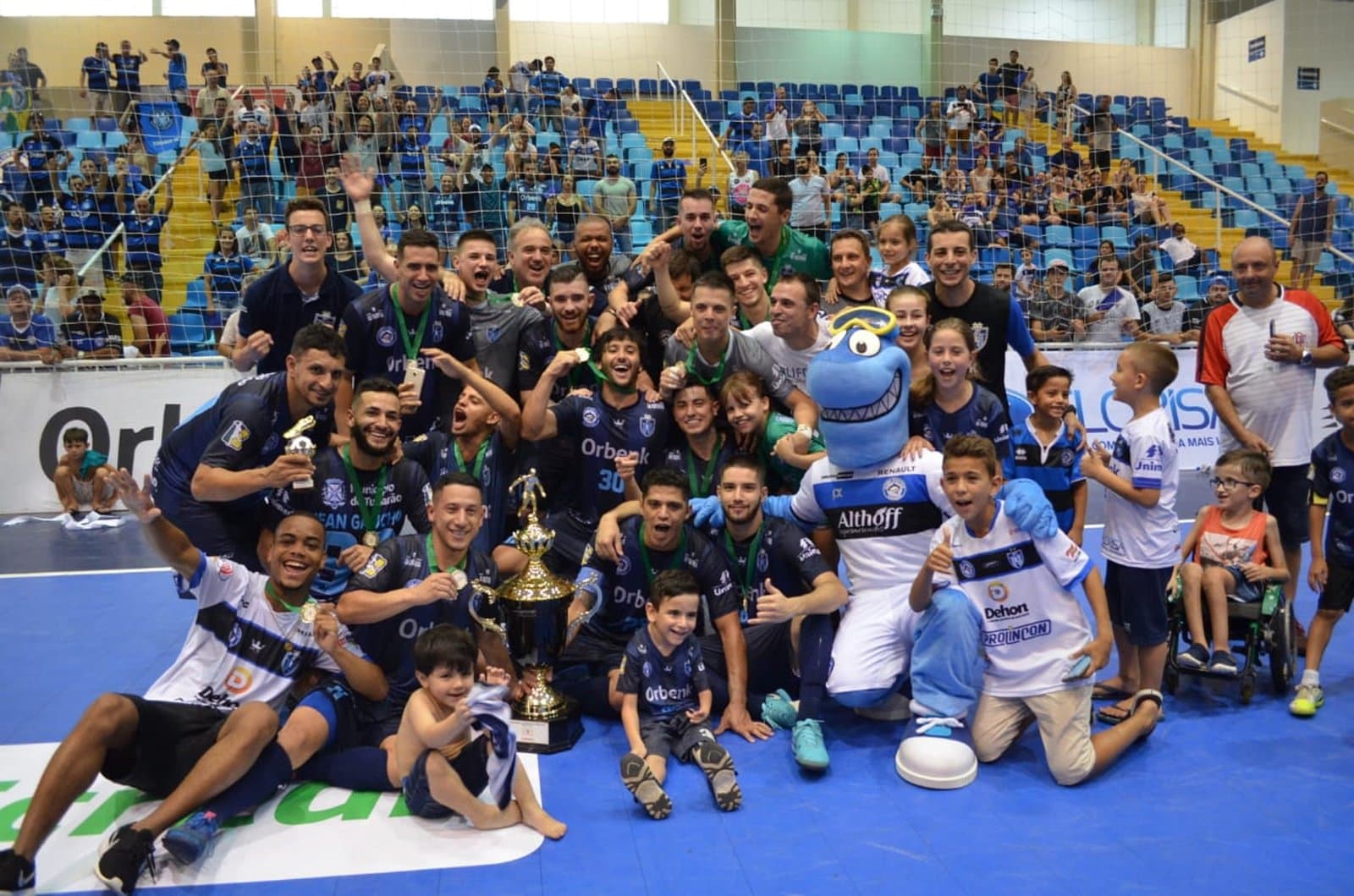 ESTADUAL: Tubarão Futsal vence o Joaçaba e conquista título inédito