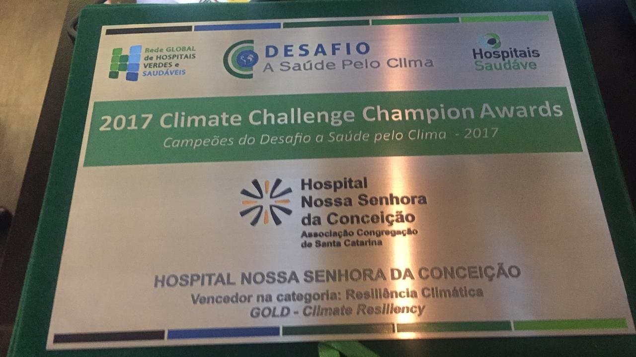 HNSC recebe prêmio por iniciativa sustentável