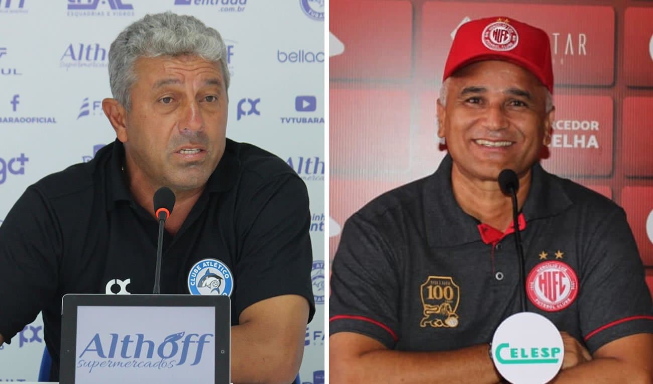 Tubarão e Hercílio Luz apresentam novos treinadores