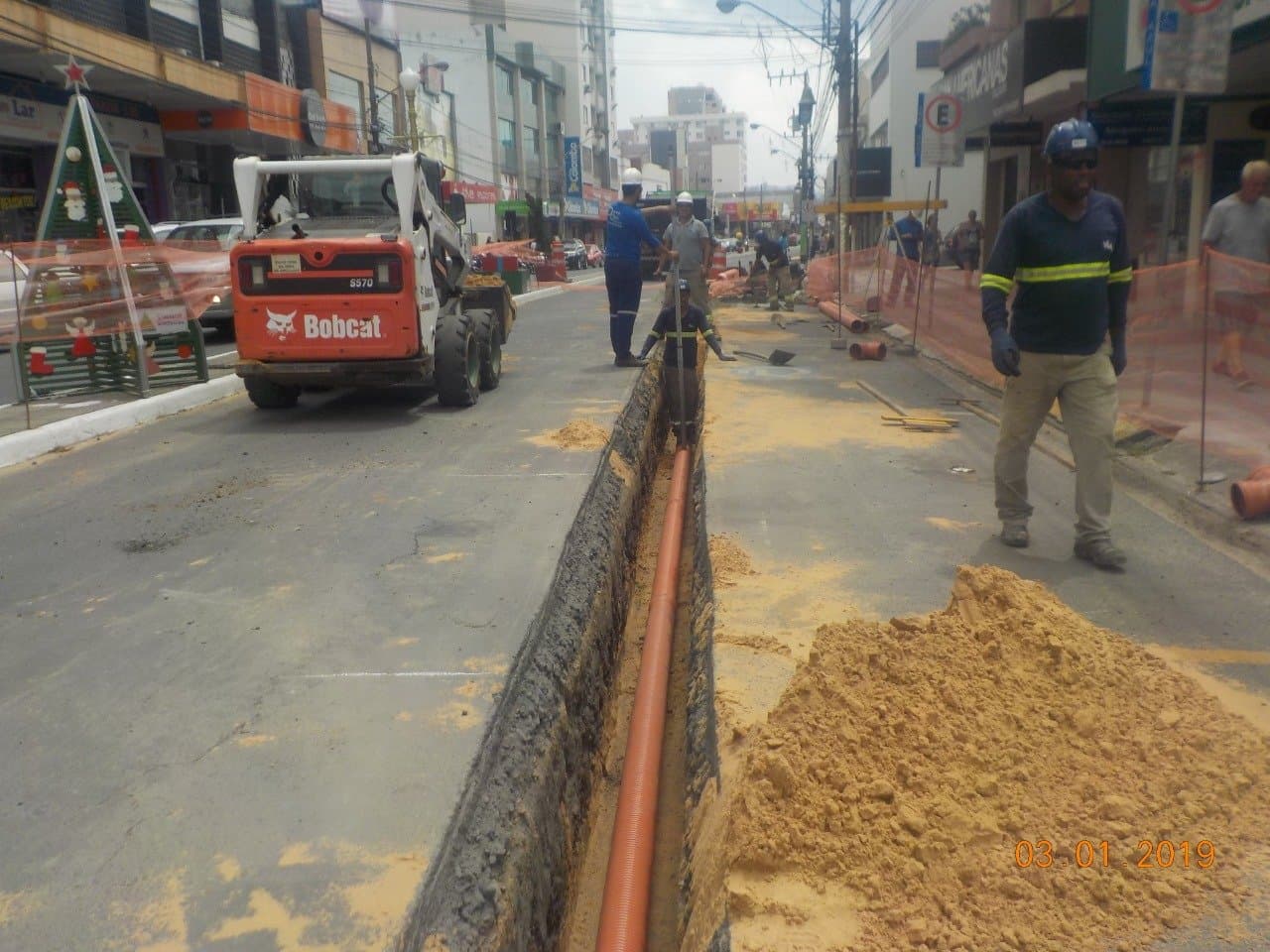 Feriadão será de obras na Marcolino Martins Cabral