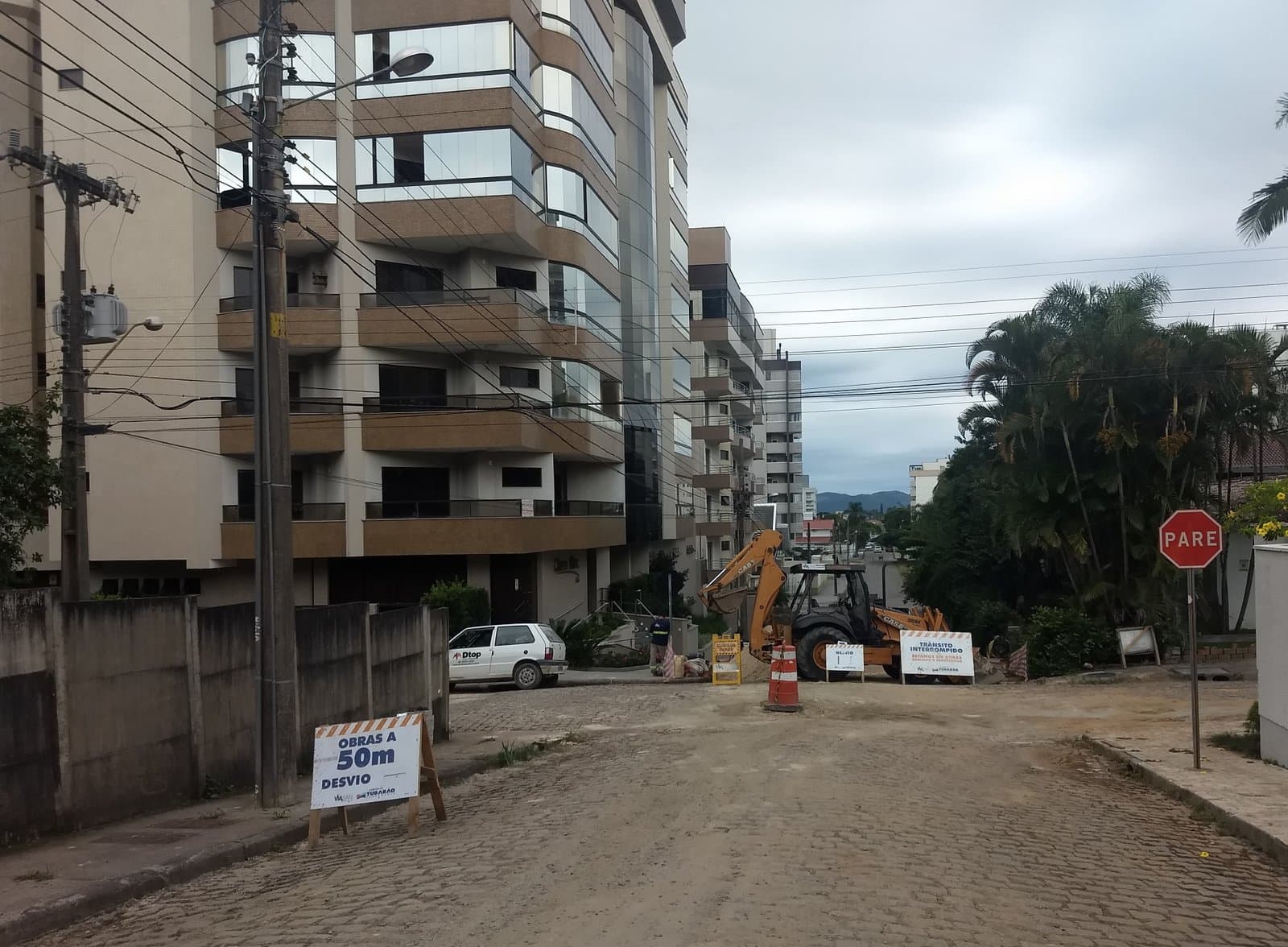 Nove ruas estarão em obras nesta segunda-feira (25)