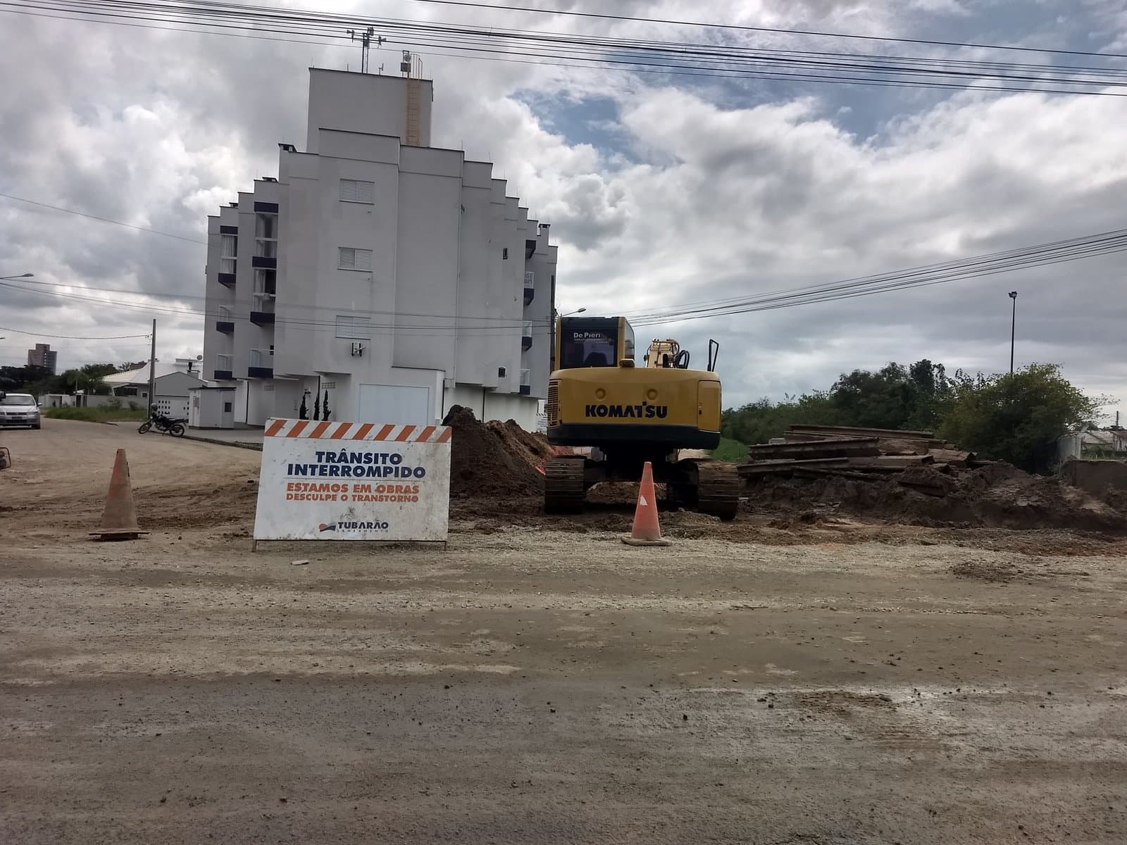 Obras de saneamento continuam no fim de semana