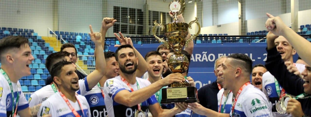 RECOPA: É campeão! Tubarão Futsal vence na prorrogação e conquista o primeiro título do ano