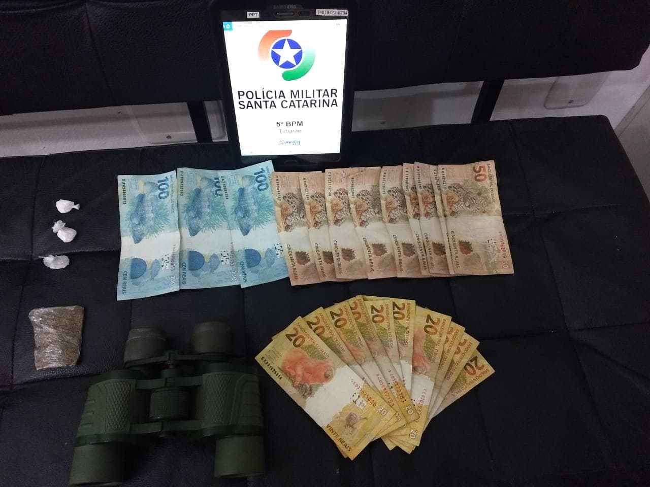 Adolescente é apreendido por tráfico