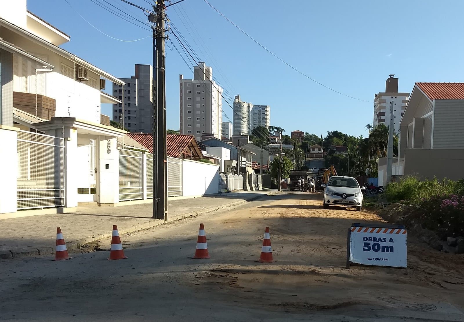 Obras ocorrerão em 8 ruas nesta segunda-feira (15)