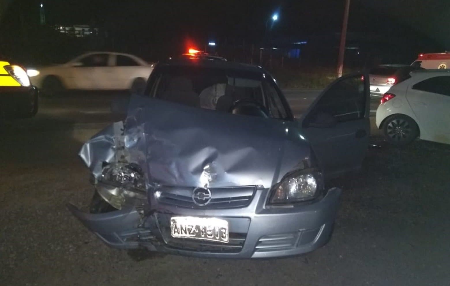 Adicente na SC-370 deixa dois feridos