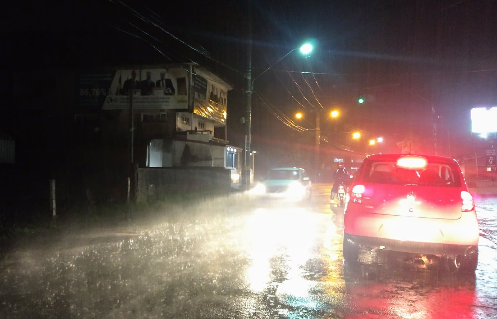 Choveu apenas 30 milímetros nesta quinta-feira (30) em Tubarão