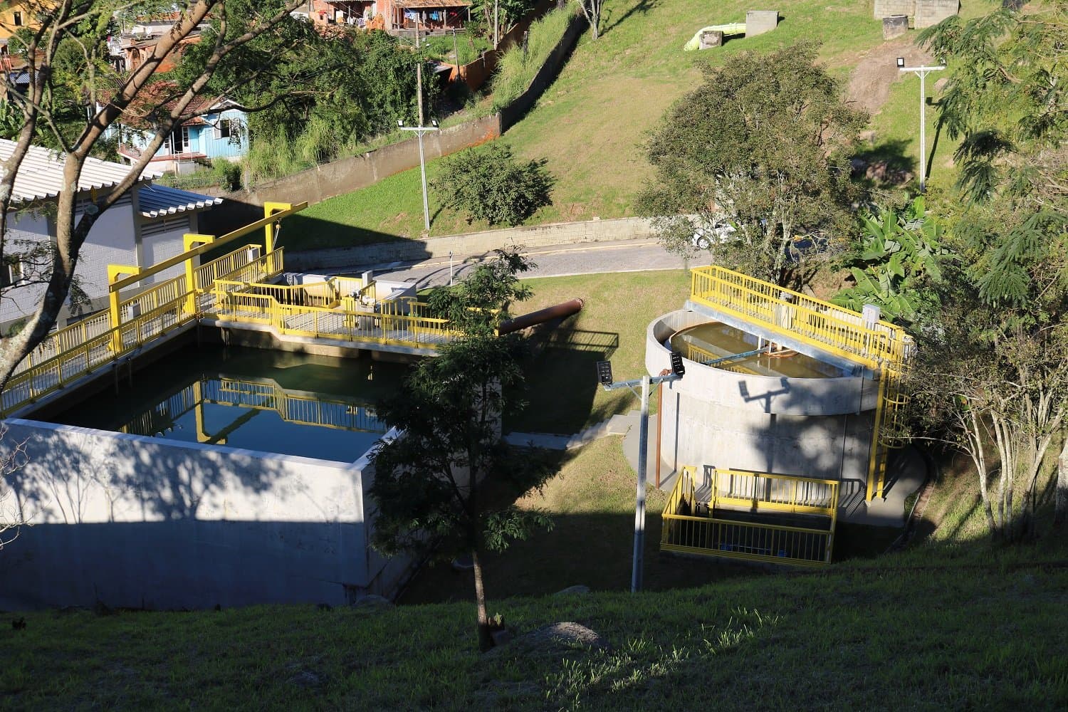 Estação de Desaguamento de Lodo é inaugurada
