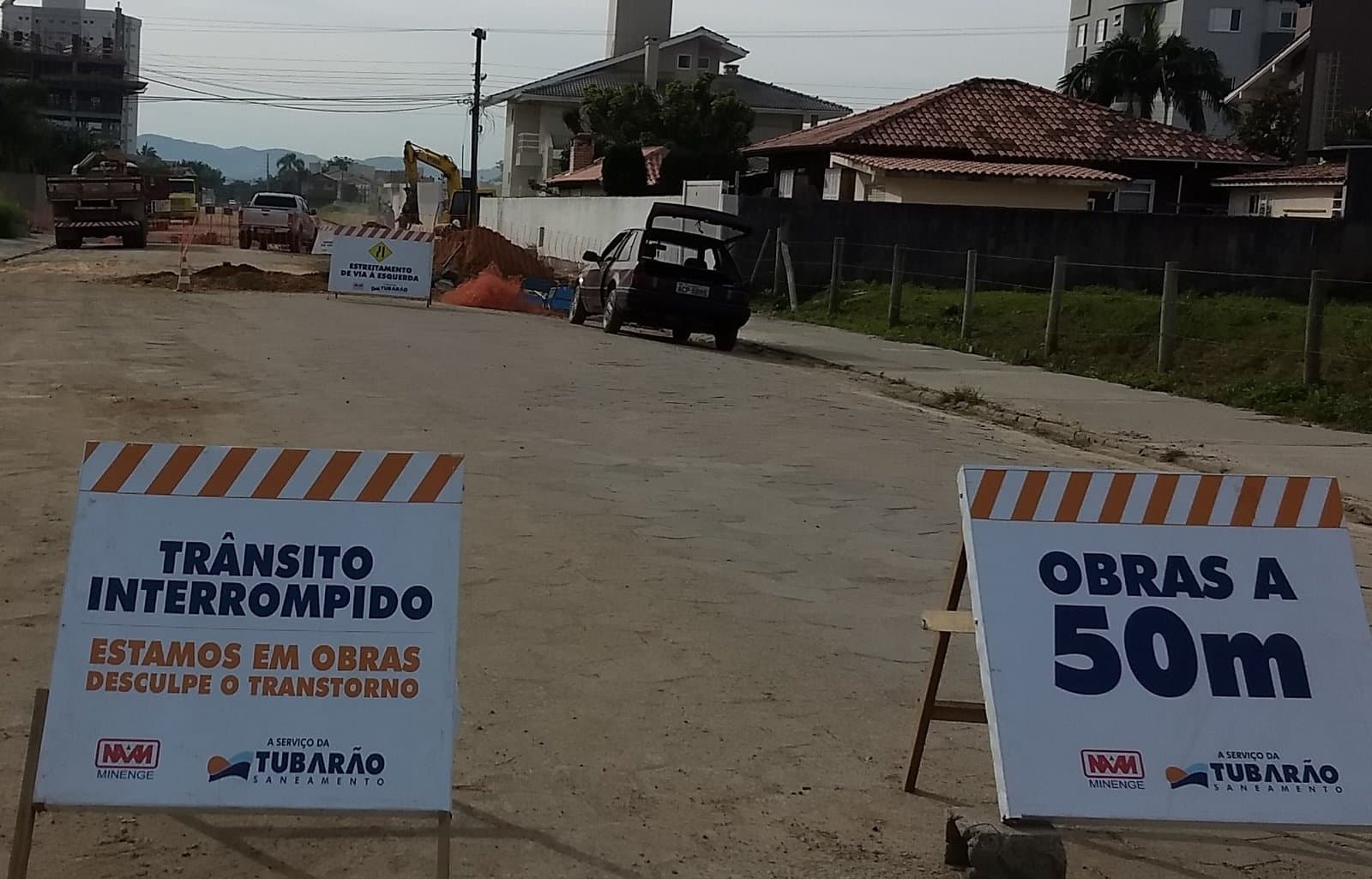 Seis ruas estarão em obras nesta quarta-feira (25)