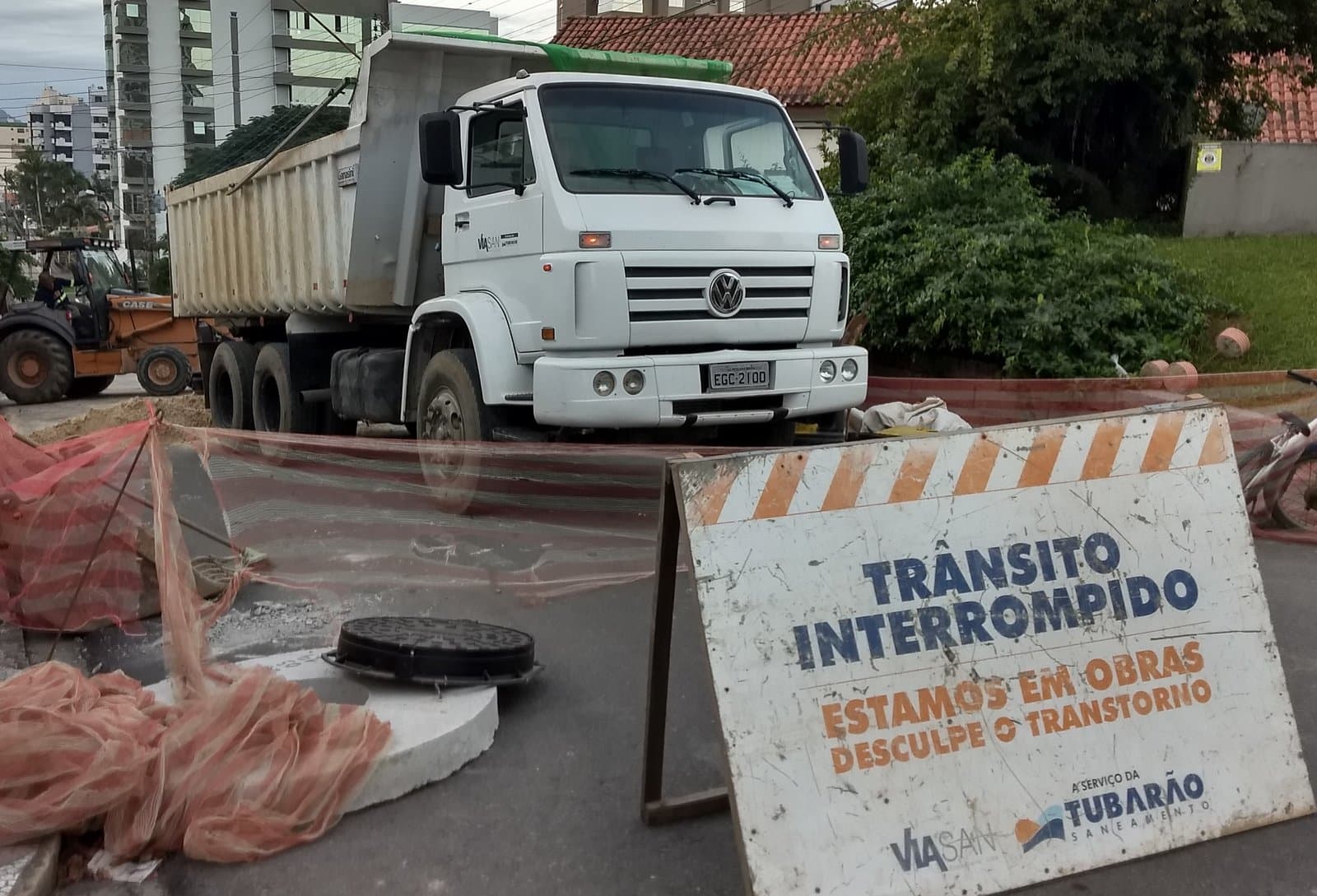 Três ruas estarão em obras neste fim de semana