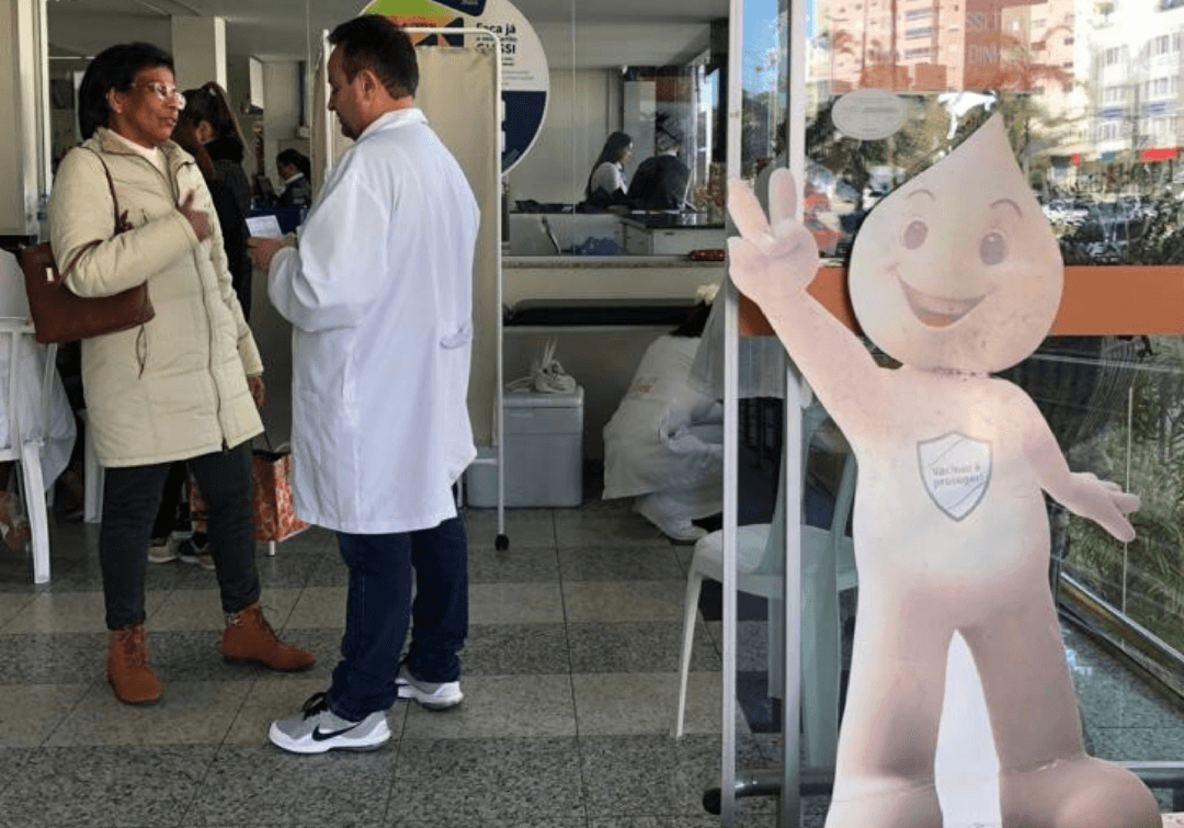 Quase 300 doses são aplicadas na primeira semana da campanha Família Protegida