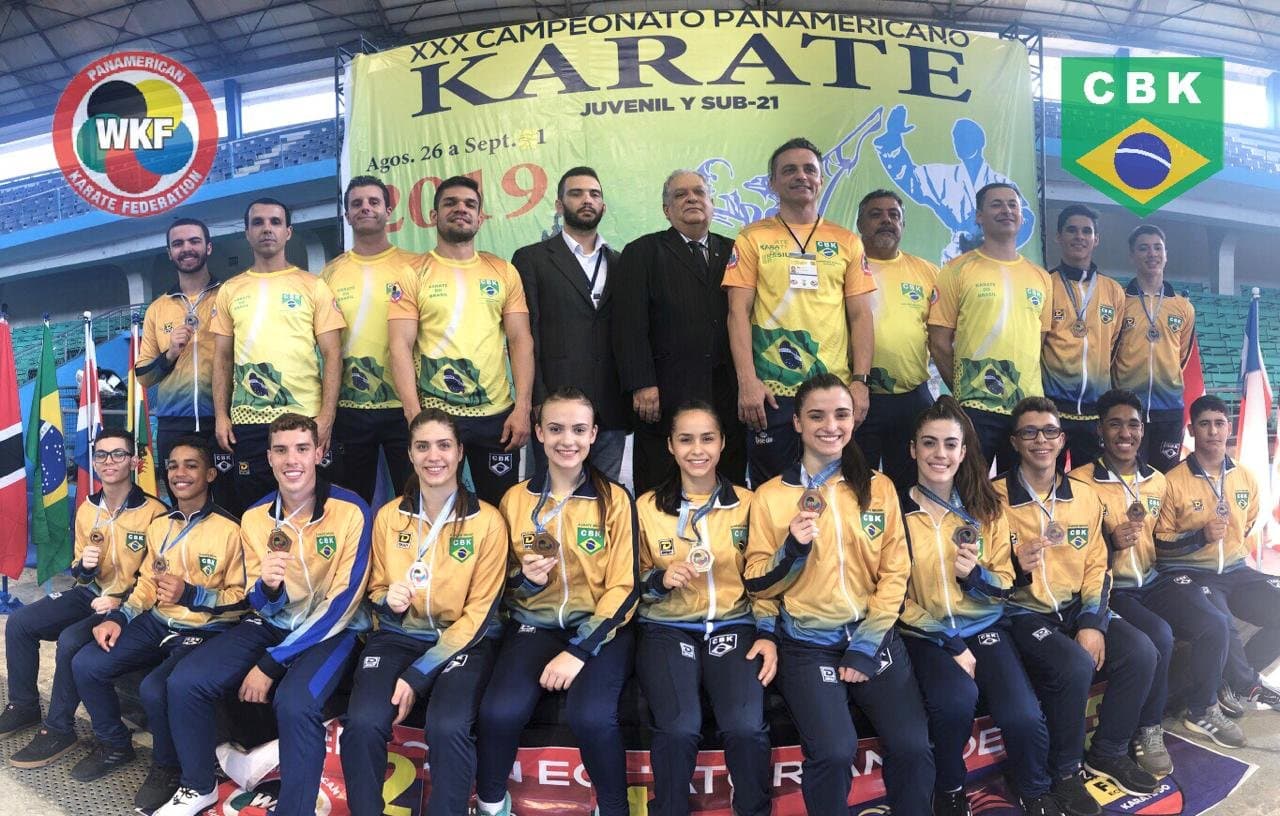 Tubaronenses participam de vitória do Brasil no Pan-Americano de karatê