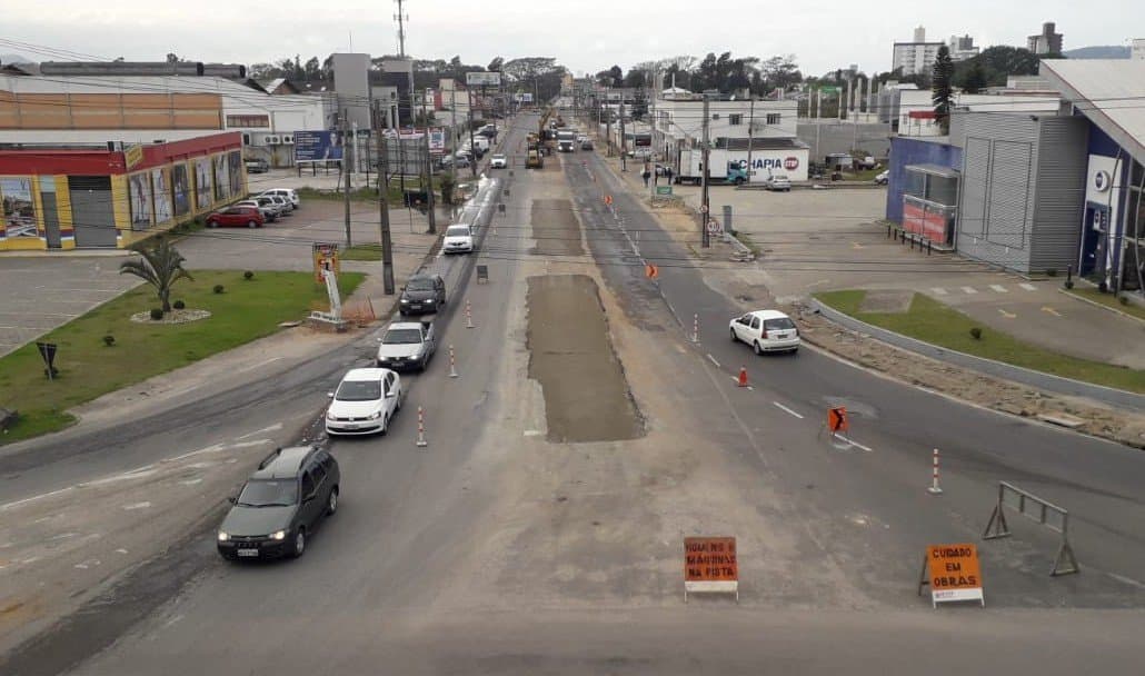 Inicia a revitalização do acesso norte ao município