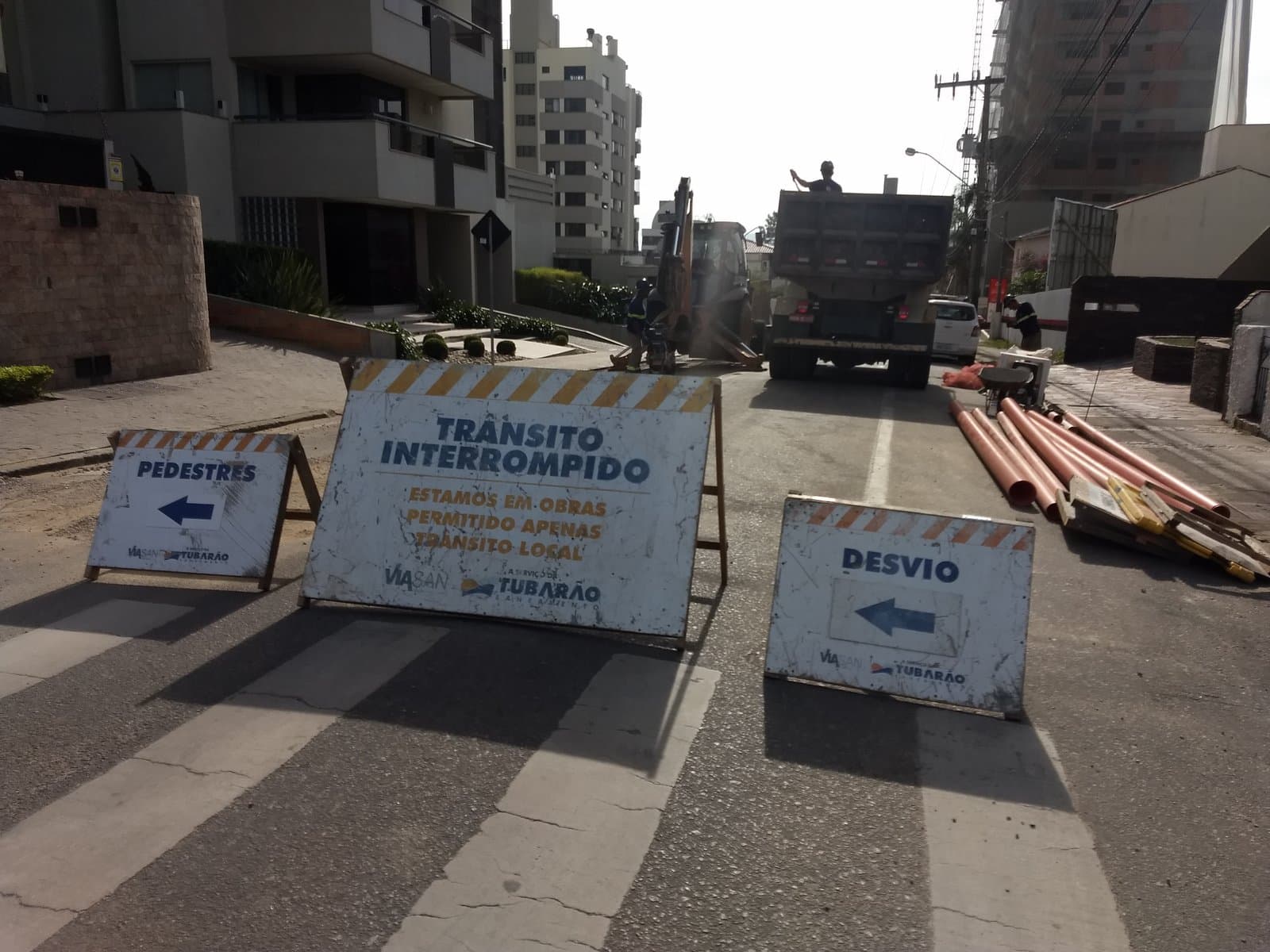 Sete ruas estarão em obras nesta sexta-feira (4)