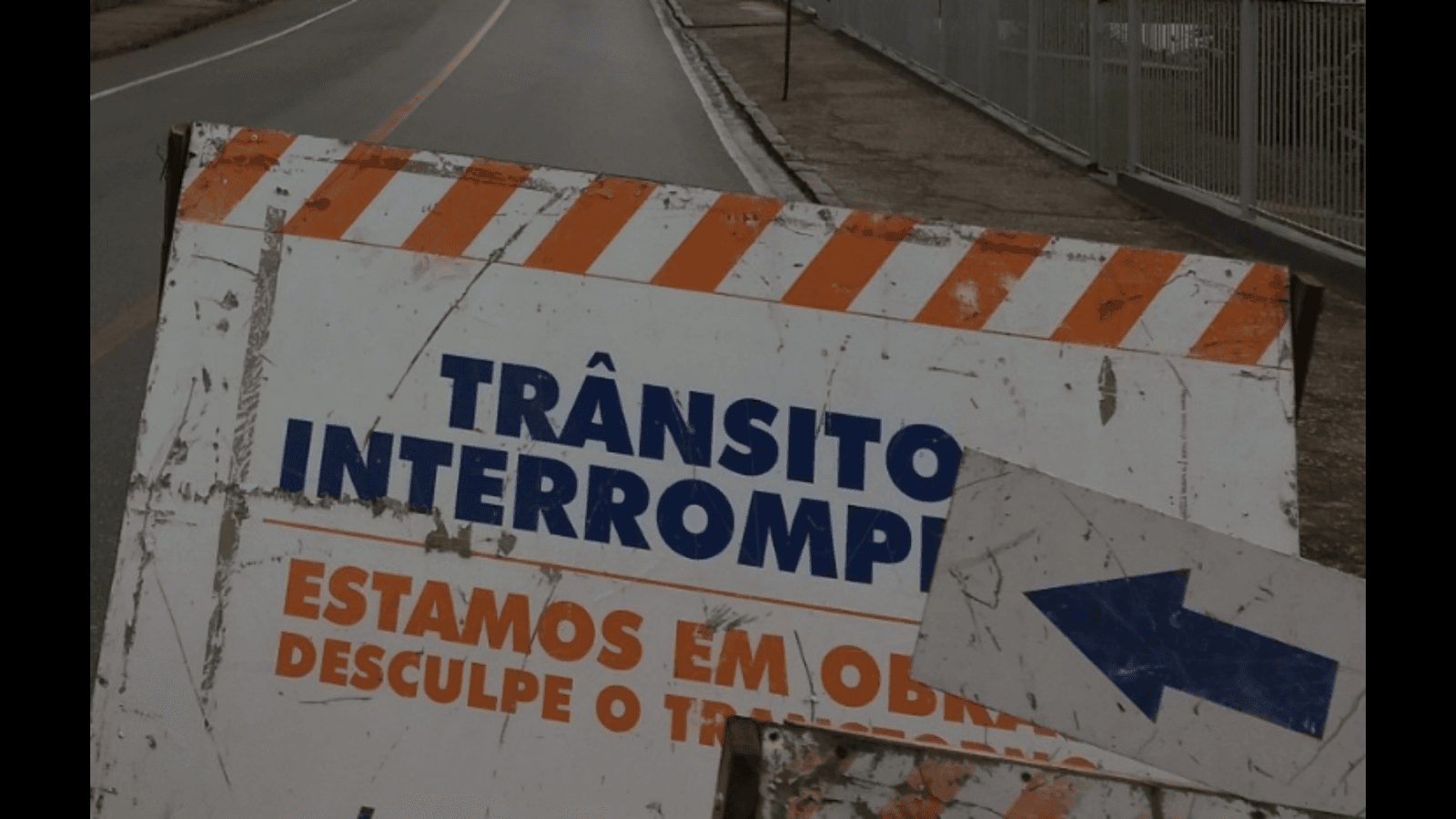 Duas ruas estarão em obras nesta terça-feira (17)