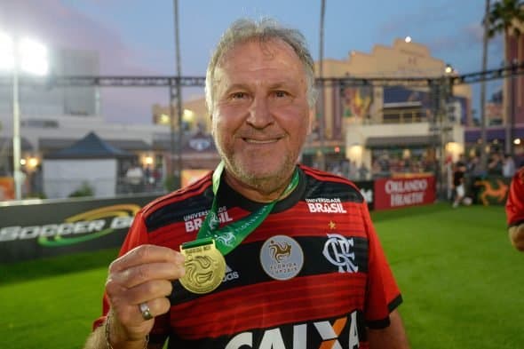 Zico estará em Jaguaruna nesta sexta-feira (17)