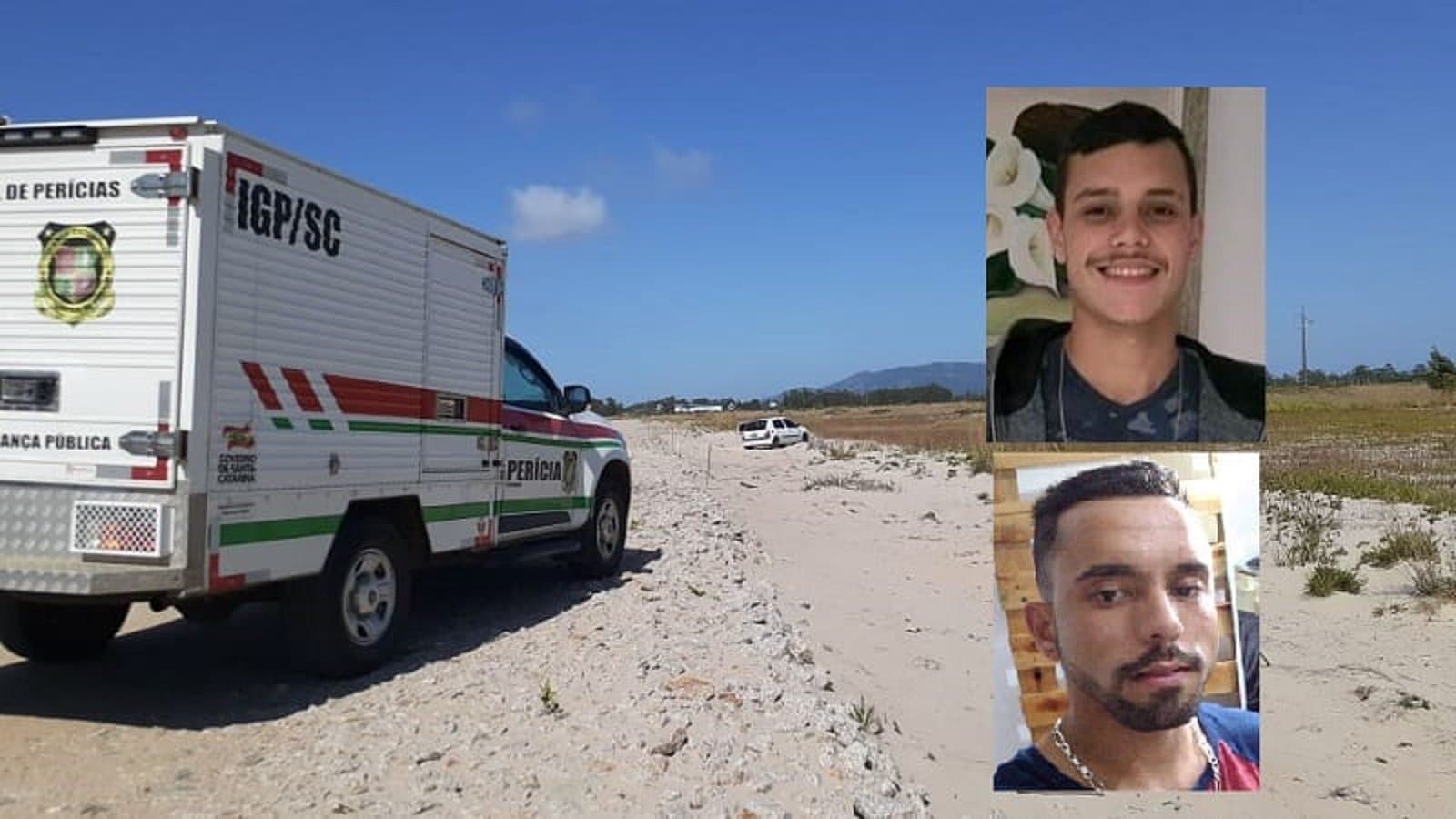 Dois corpos são encontrados na Praia do Sol; homens foram assassinados