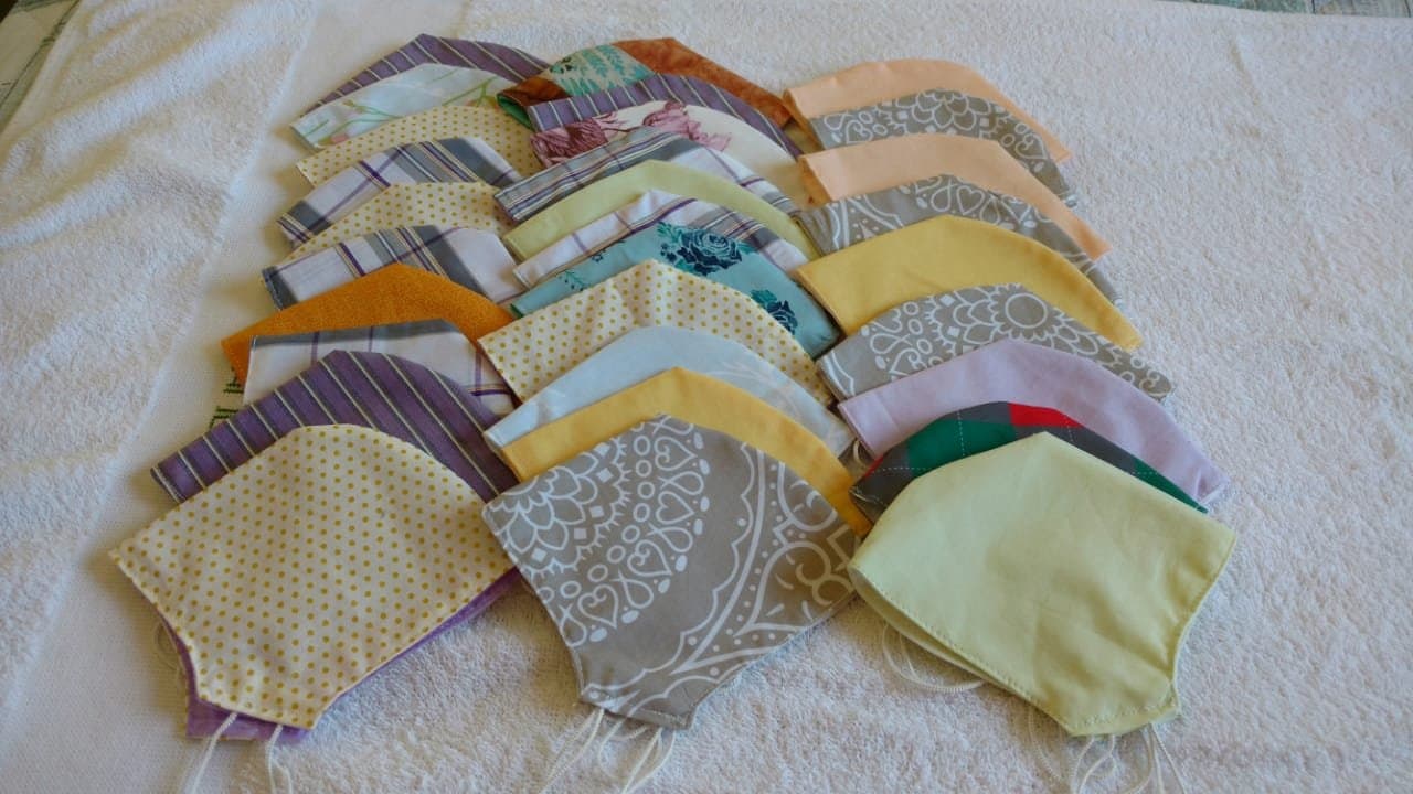 Famílias de baixa renda receberão máscaras de tecido