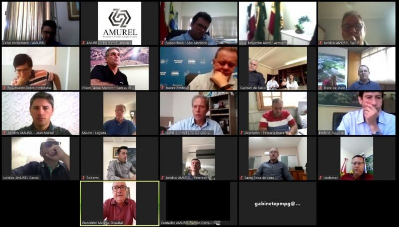 Estado fará reunião com lideranças da Amurel nesta terça-feira (28)