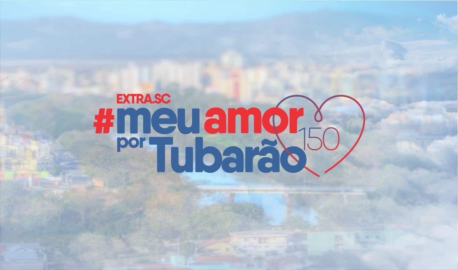 "Muito amor por essa cidade e pelo carinho com que as pessoas me receberam"