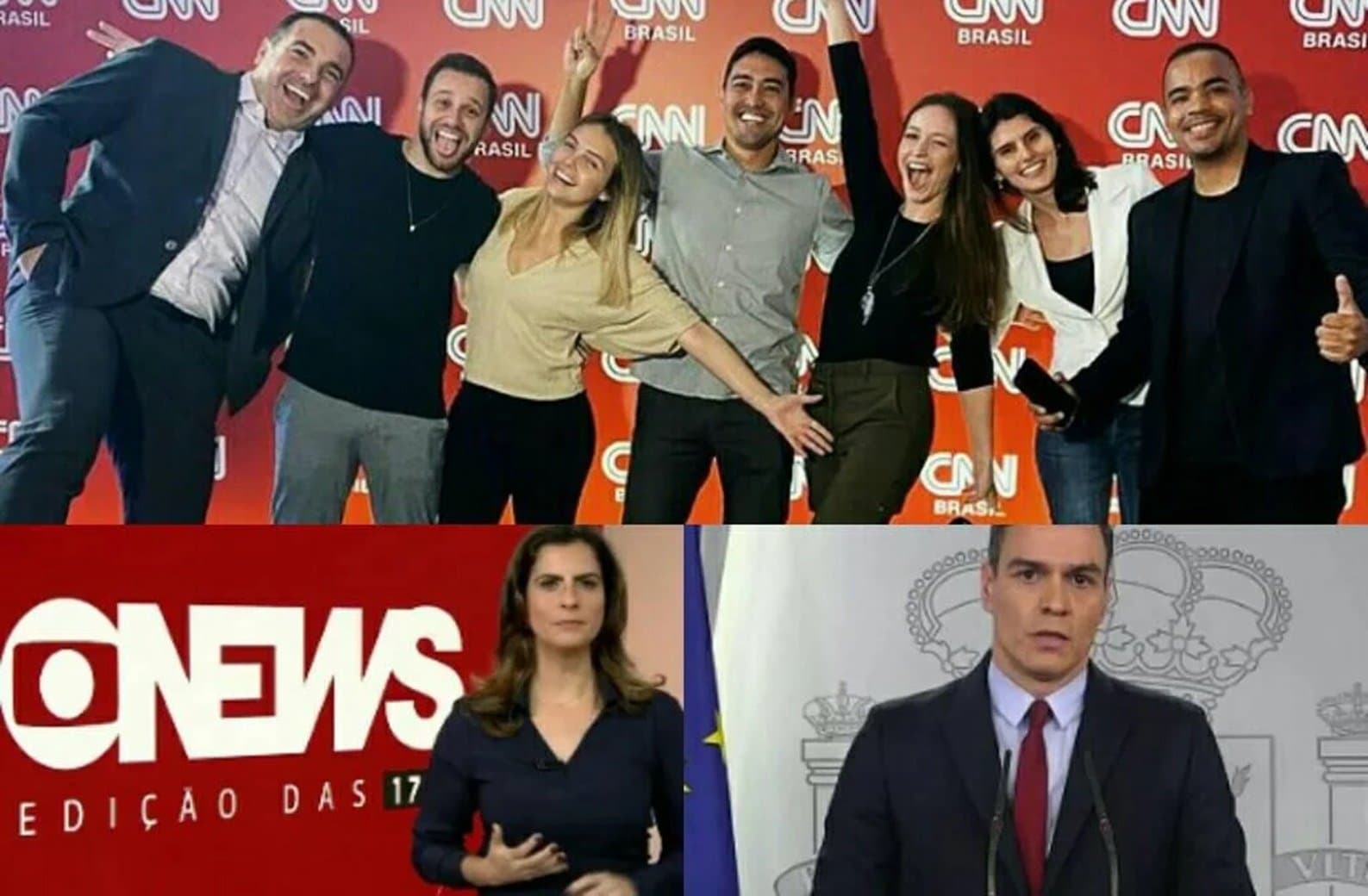 GloboNews e CNN Brasil exageram em divulgar seus próprios feitos