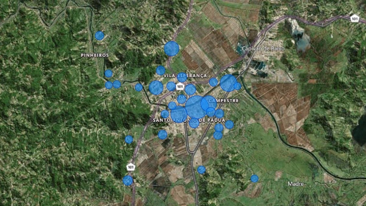 Centro, Passagem e Oficinas são os bairros com mais casos confirmados de COVID-19