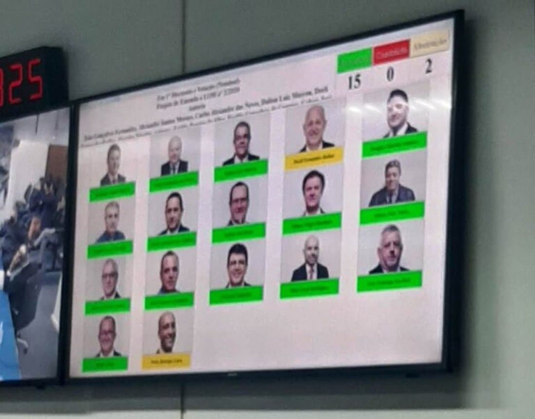 Redução do número de vereadores é aprovada em primeira votação na Câmara