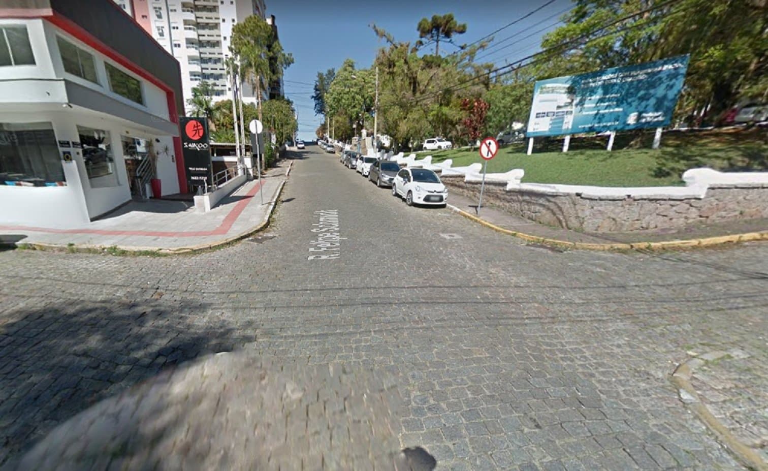 Rua Felipe Schmidt estará em obras nesta sexta-feira (4)