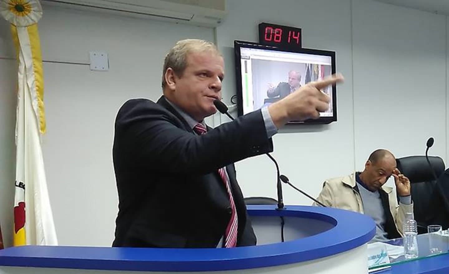 "Fui ameaçado", diz vereador acusado de assédio sexual