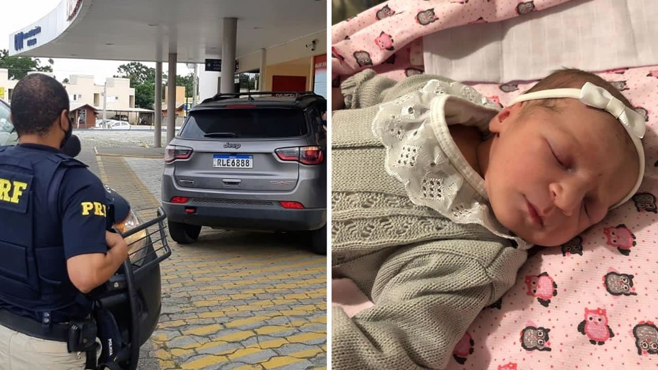 Bebê nasce dentro de carro, às margens da BR-101