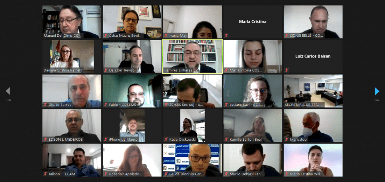 Daisson Trevisol é empossado presidente do Conselho de Secretarias Municipais de Saúde de Santa Catarina (Cosems)