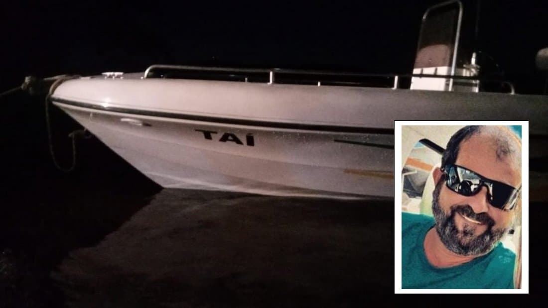 Acidente de lancha que matou homem deve ter sido provocado por impacto na hélice