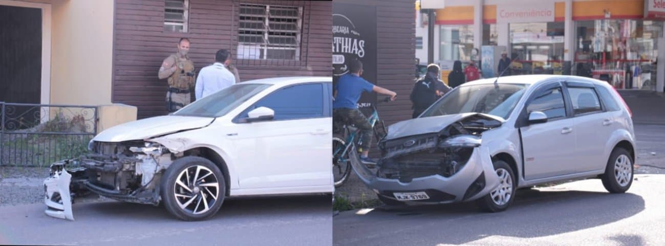 Acidente deixa idosa ferida em Tubarão