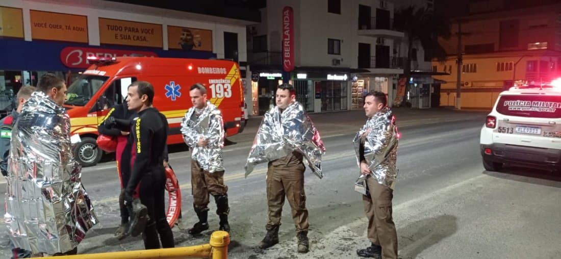 Jovem é resgatada de rio de São Ludgero